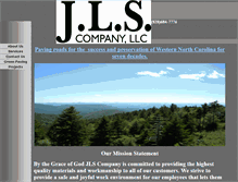 Tablet Screenshot of jlspaving.com